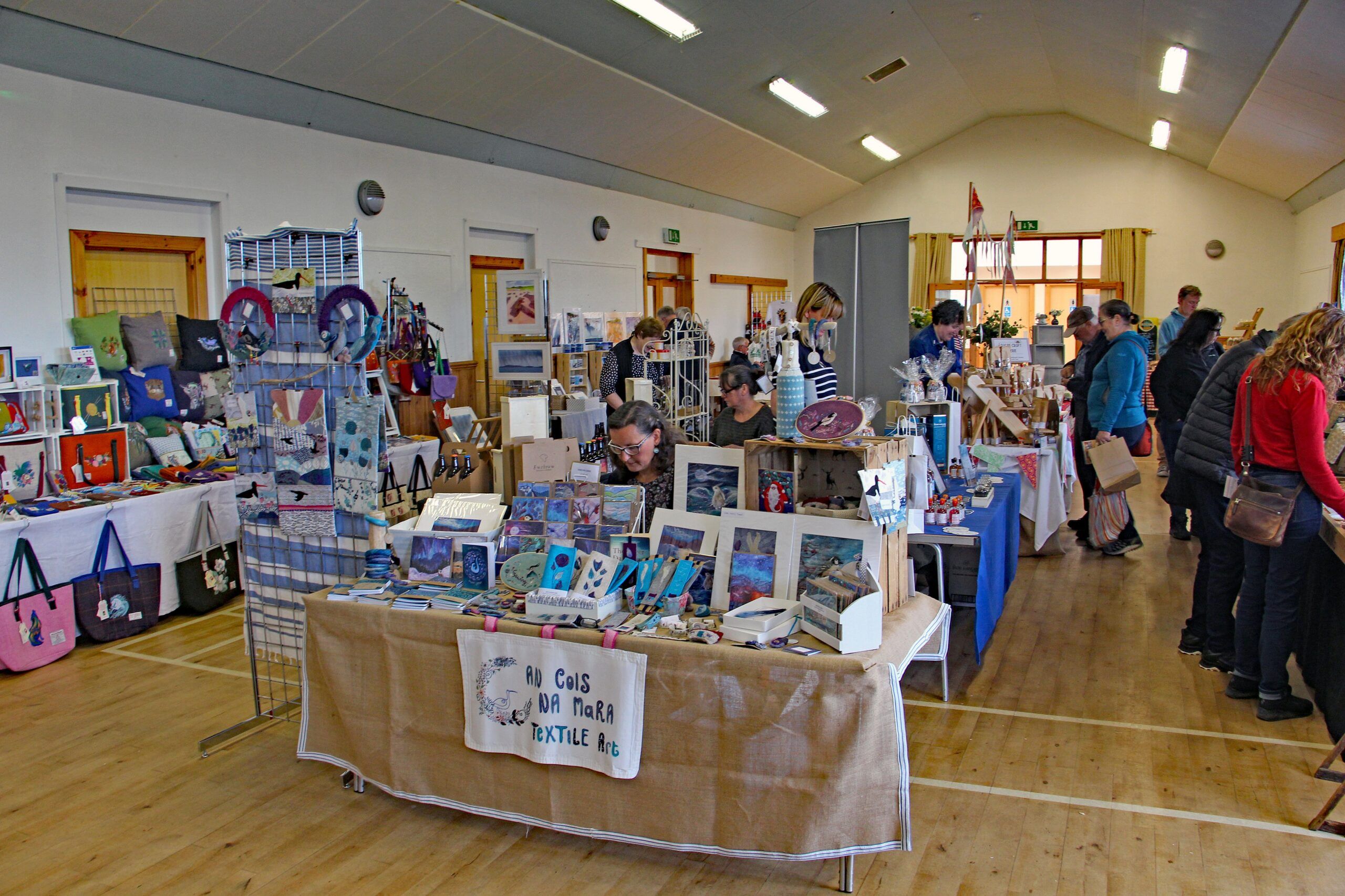 Picture of Poolewe's Tuesday Market, Poolewe Village Hall