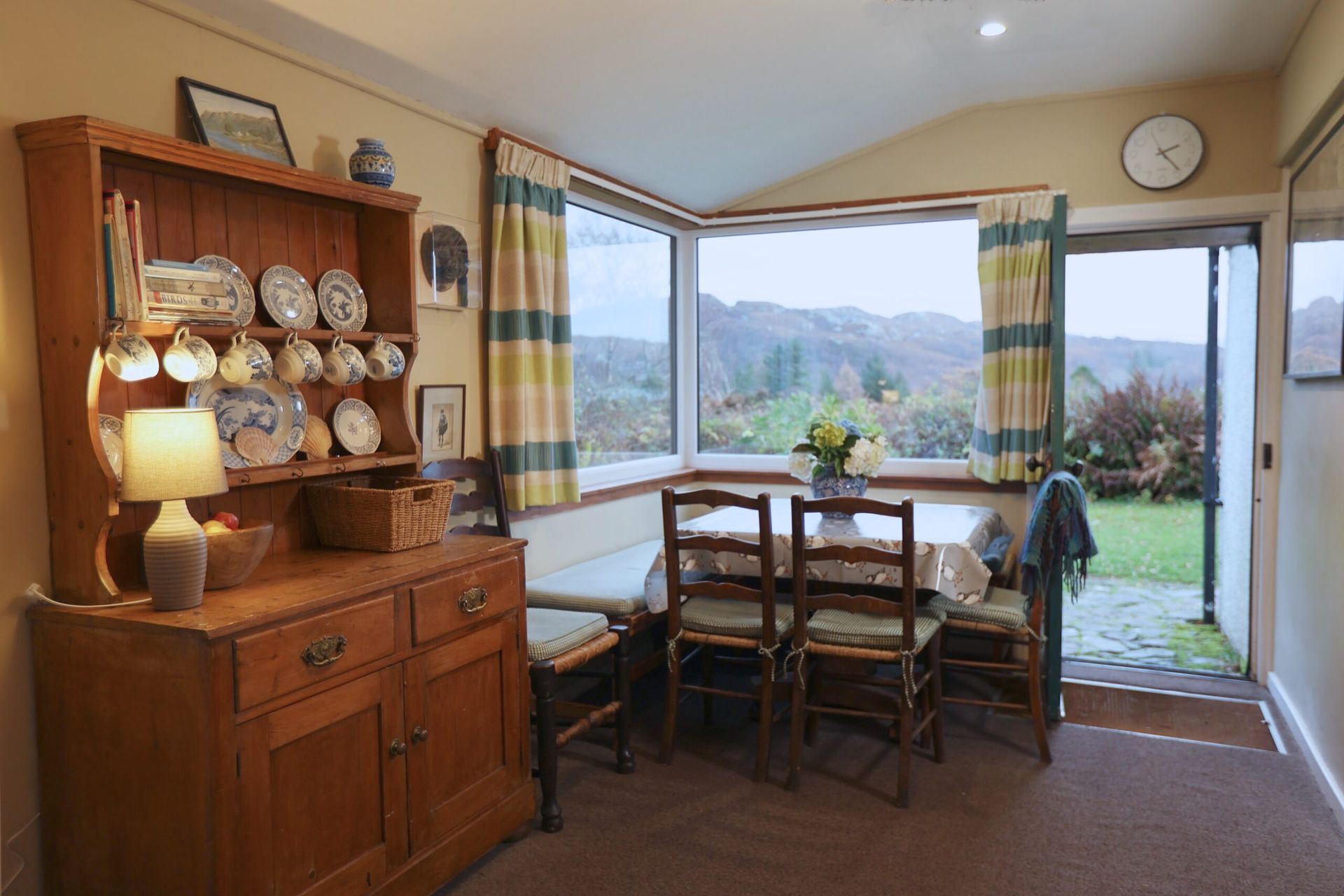 Picture of the dining room in Aird Cottage, Badachro Gairloch