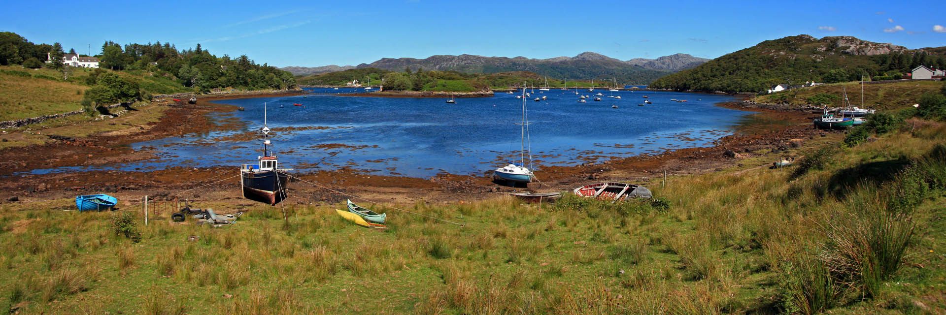 A picture of Badachro Bay, Gairloch Beach, Gairloch