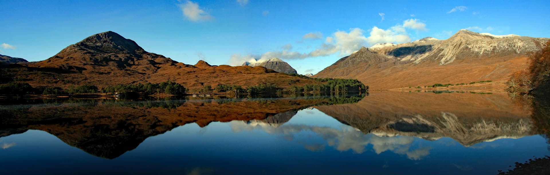 A photo of Loch Claire & Beinn Eighe in Gairloch, Wester Ross