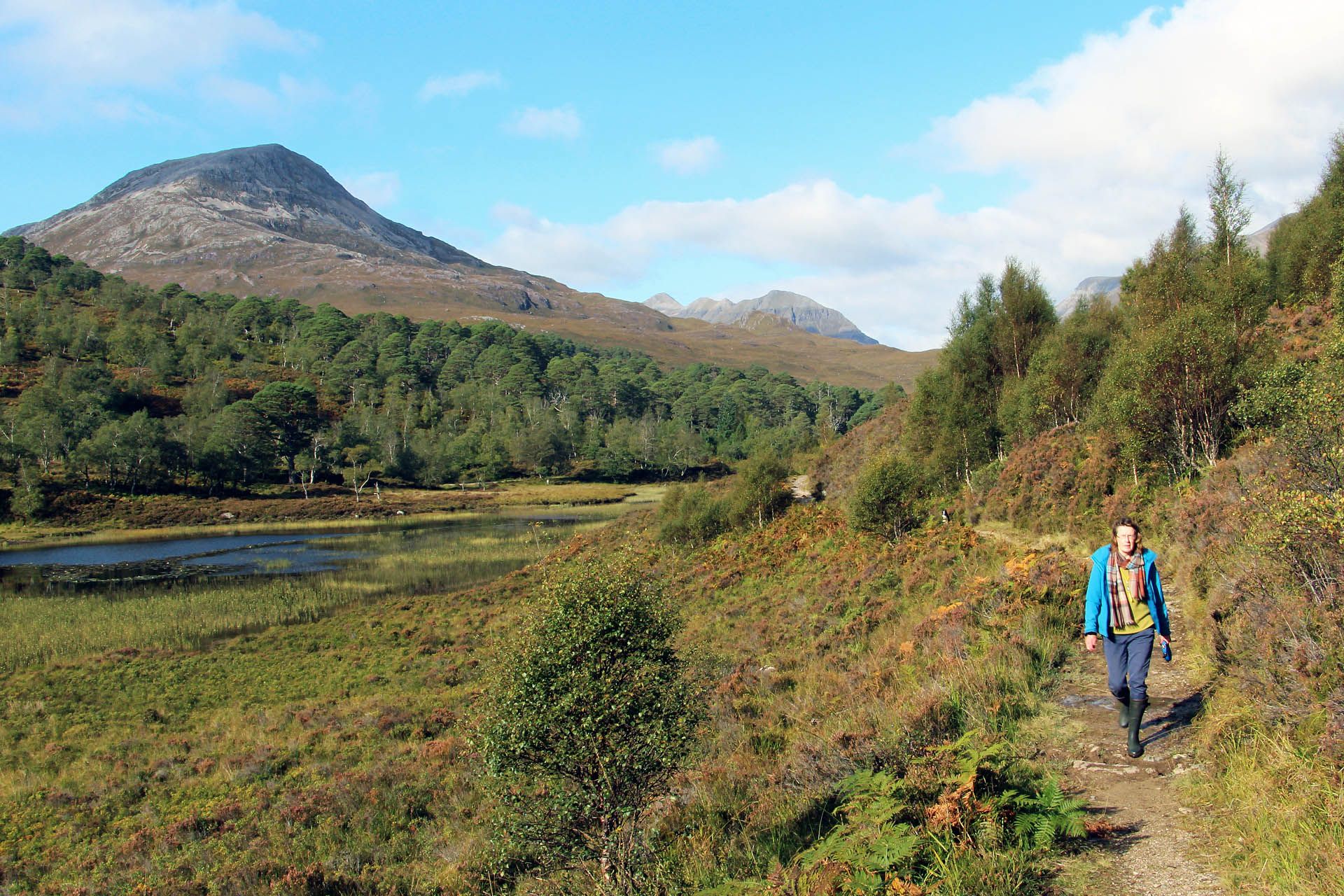A picture of Loch Coulin Loch Claire Walk, Glen Torridon, Gairloch