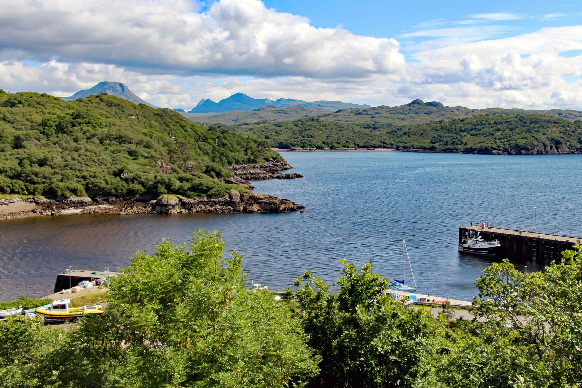 A picture from the Pier Walk in Gairloch, Wester Ross