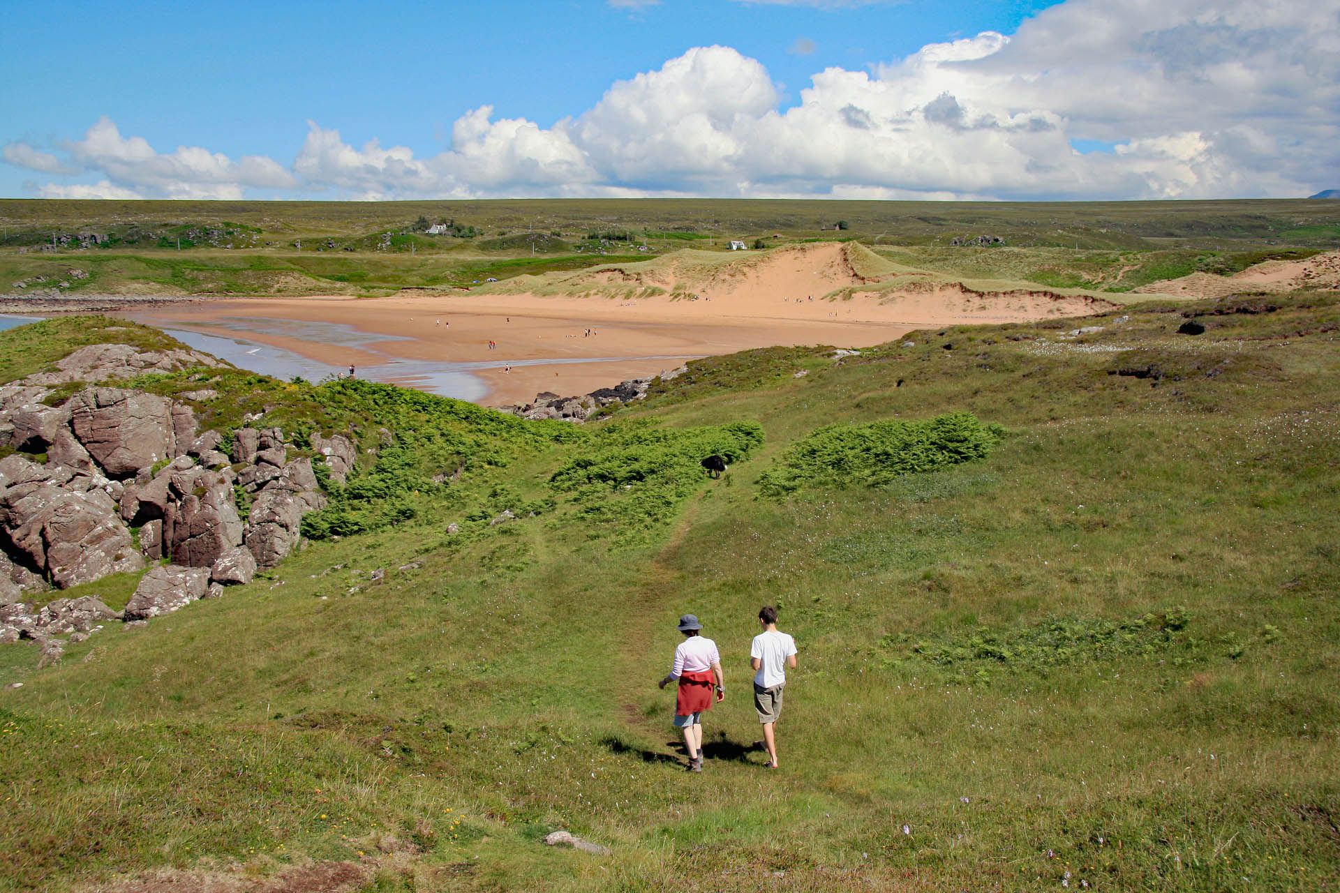 A picture of Red Point beach in Gairloch