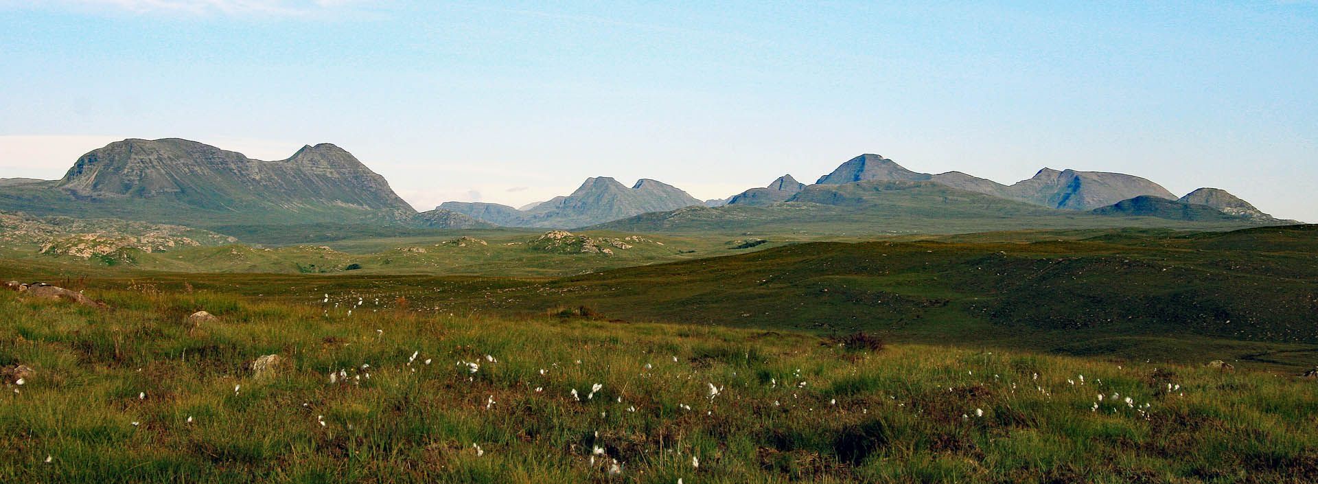 A picture of Torridons from Opinan, Gairloch, Wester Ross